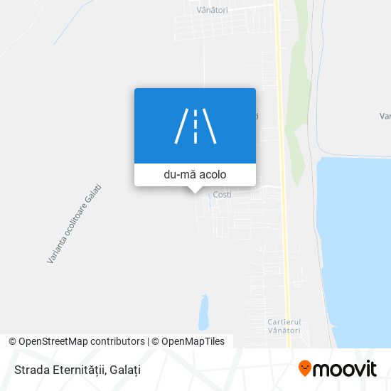 Hartă Strada Eternității