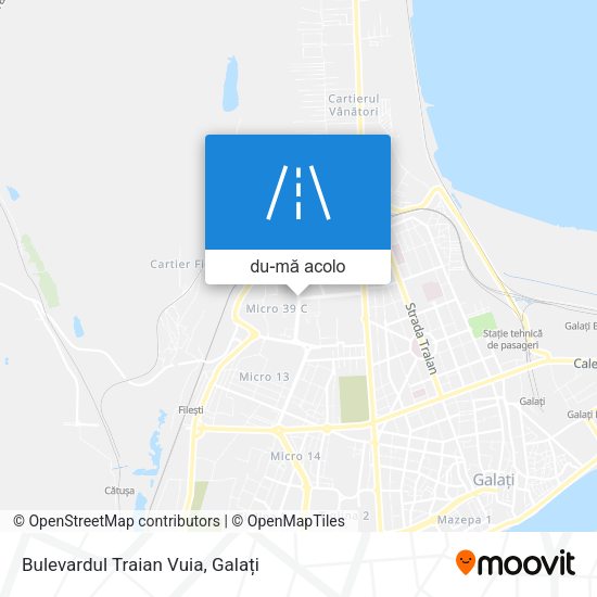 Hartă Bulevardul Traian Vuia