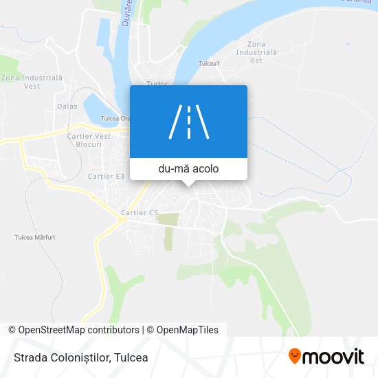 Hartă Strada Coloniștilor