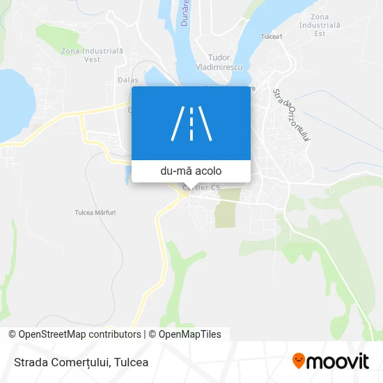 Hartă Strada Comerțului