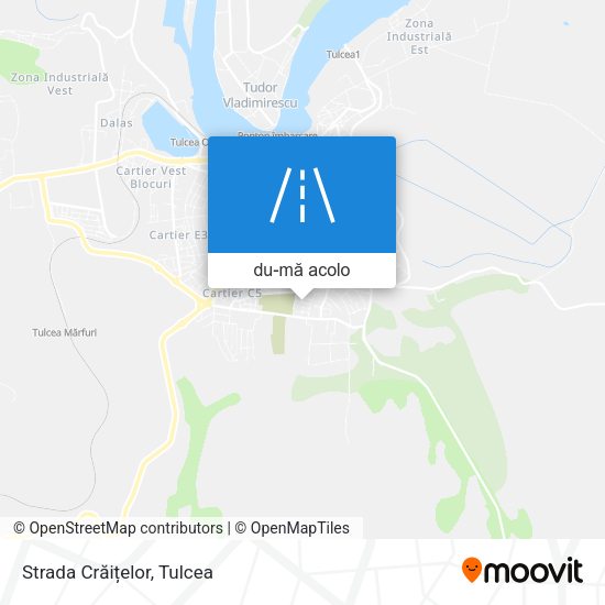 Hartă Strada Crăițelor