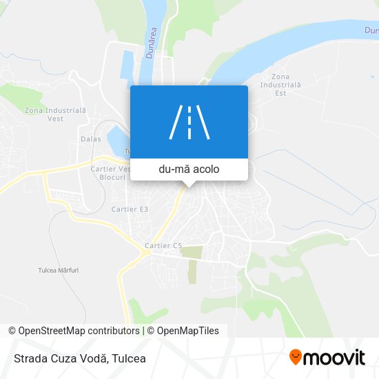 Hartă Strada Cuza Vodă