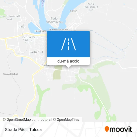 Hartă Strada Păcii