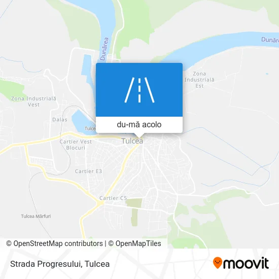 Hartă Strada Progresului