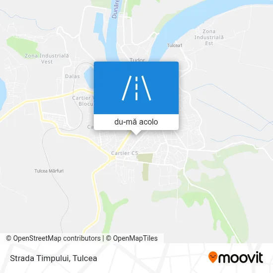 Hartă Strada Timpului