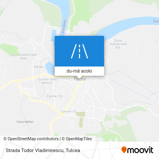 Hartă Strada Tudor Vladimirescu