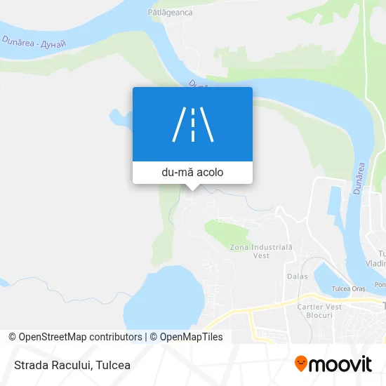 Hartă Strada Racului