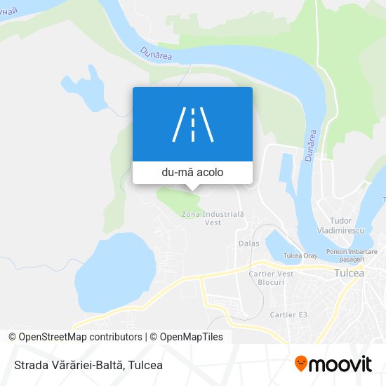 Hartă Strada Vărăriei-Baltă