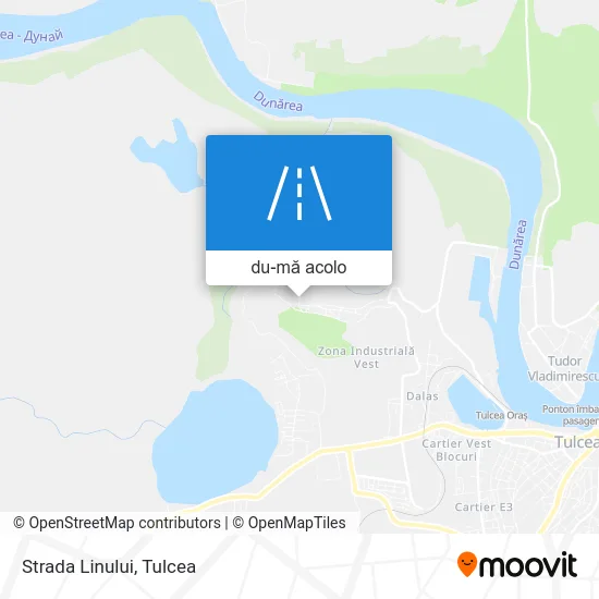 Hartă Strada Linului