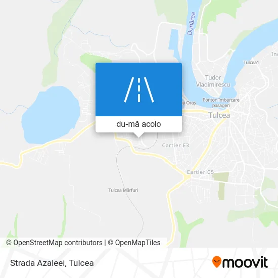 Hartă Strada Azaleei