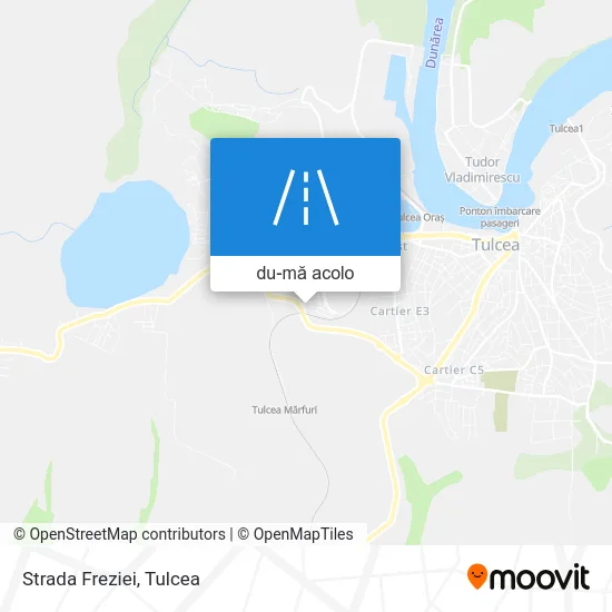 Hartă Strada Freziei