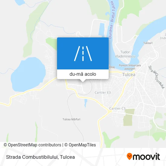 Hartă Strada Combustibilului