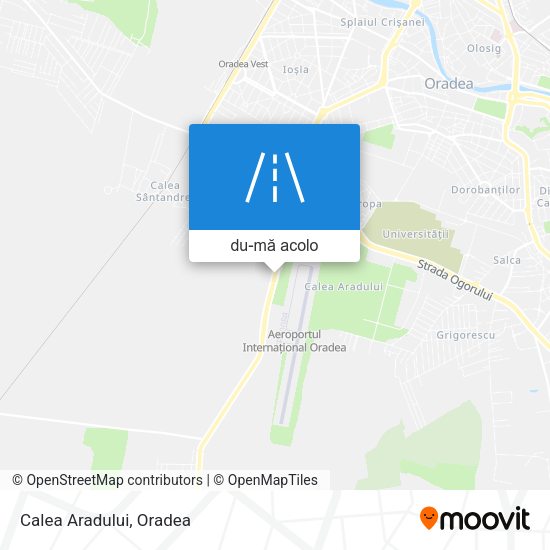 Hartă Calea Aradului