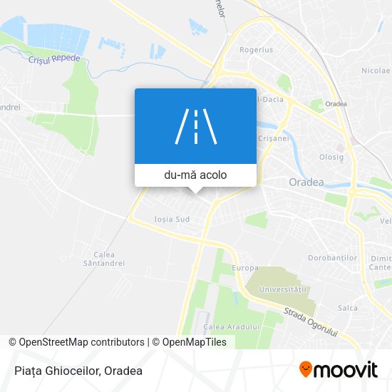Hartă Piața Ghioceilor