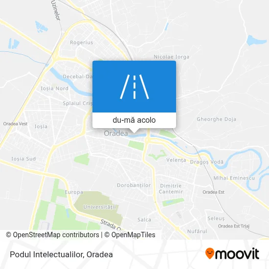 Hartă Podul Intelectualilor