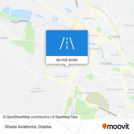 Hartă Strada Aviatorilor
