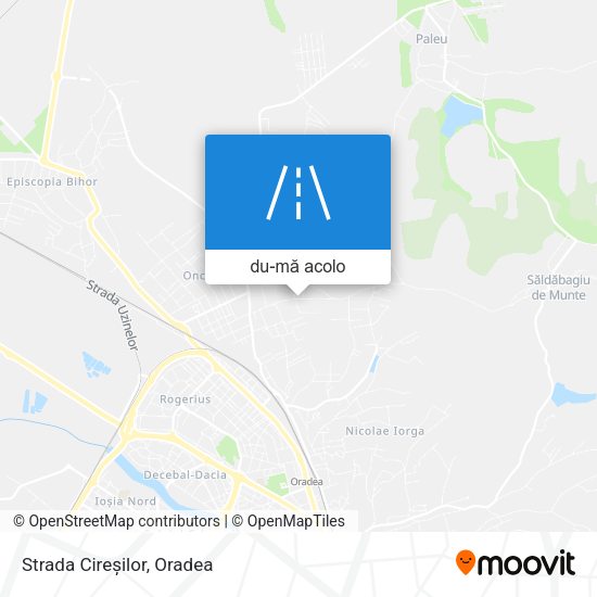 Hartă Strada Cireșilor