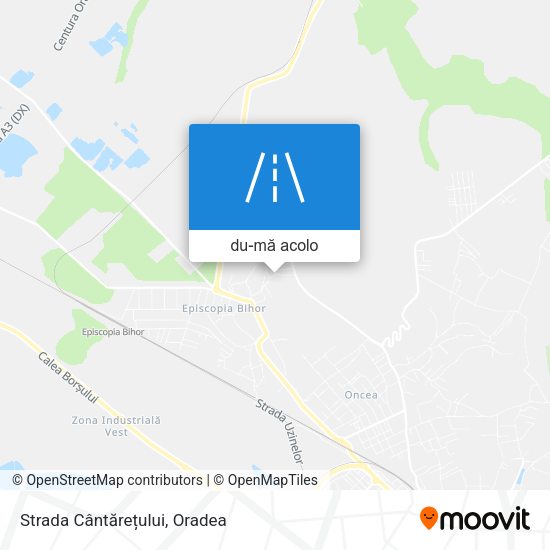 Hartă Strada Cântărețului