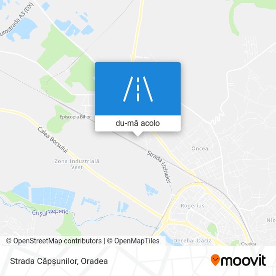Hartă Strada Căpșunilor