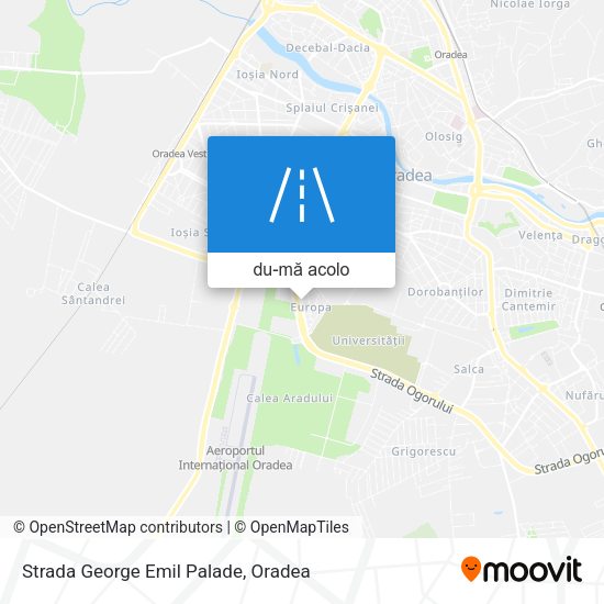 Hartă Strada George Emil Palade