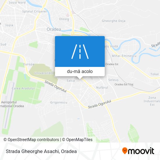 Hartă Strada Gheorghe Asachi