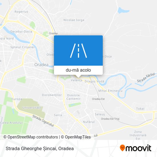 Hartă Strada Gheorghe Șincai