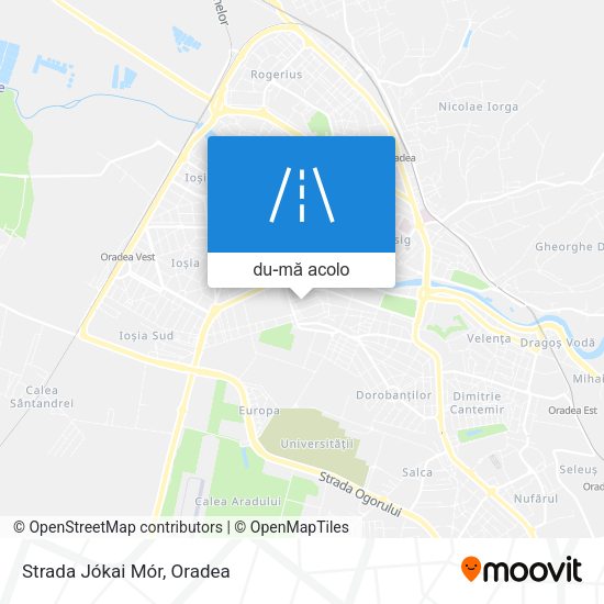 Hartă Strada Jókai Mór