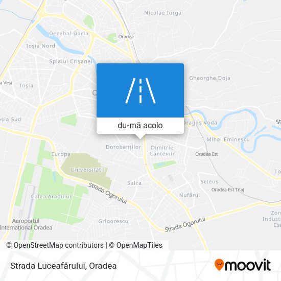 Hartă Strada Luceafărului