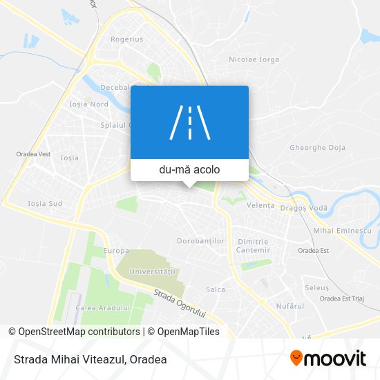 Hartă Strada Mihai Viteazul