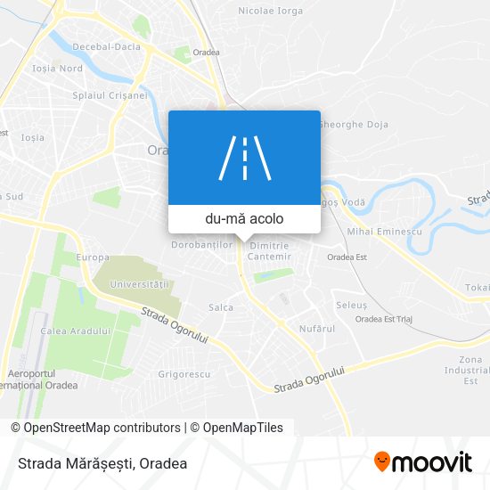 Hartă Strada Mărășești