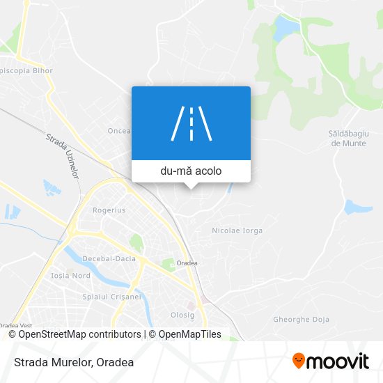 Hartă Strada Murelor