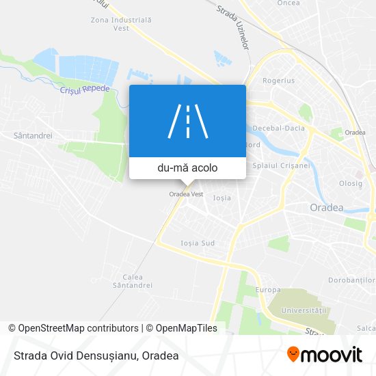 Hartă Strada Ovid Densușianu