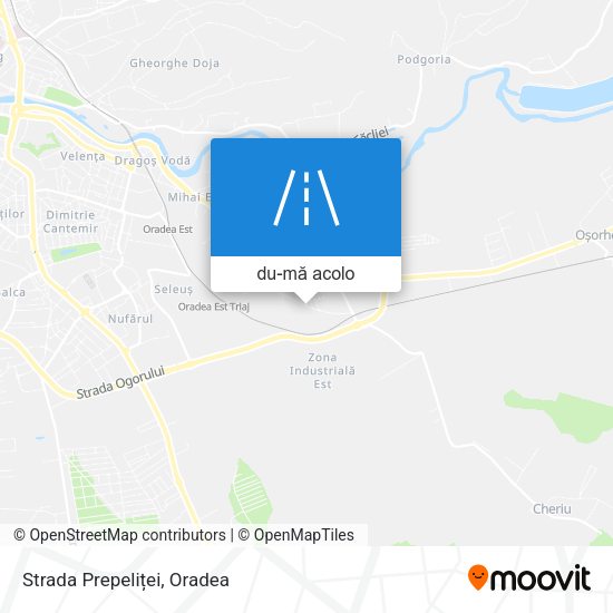 Hartă Strada Prepeliței