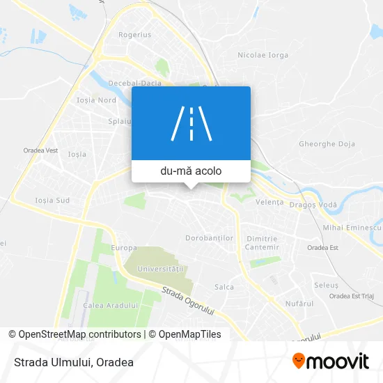 Hartă Strada Ulmului