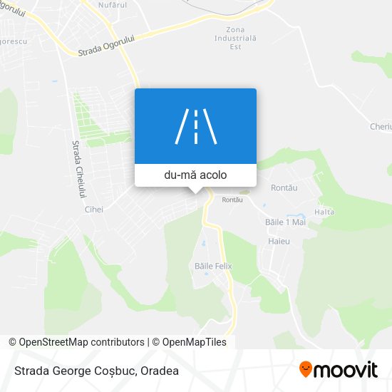 Hartă Strada George Coșbuc