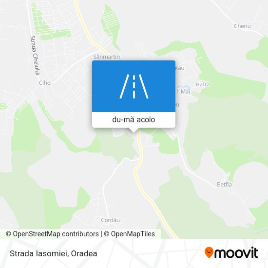Hartă Strada Iasomiei