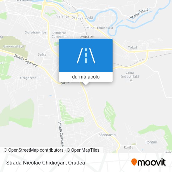 Hartă Strada Nicolae Chidioșan