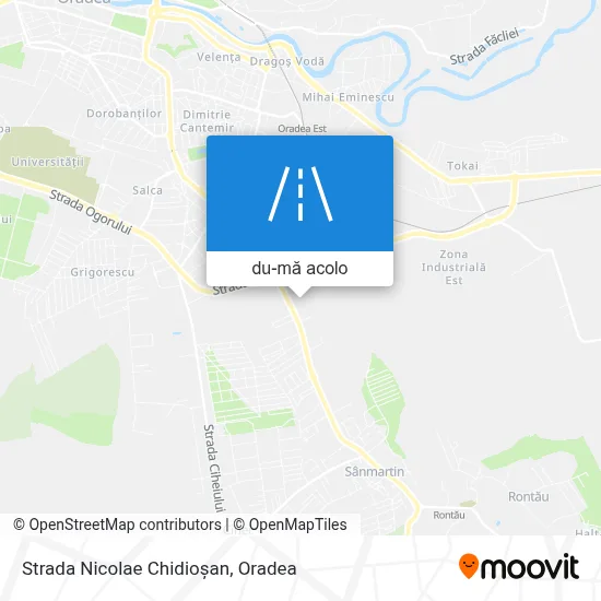 Hartă Strada Nicolae Chidioșan