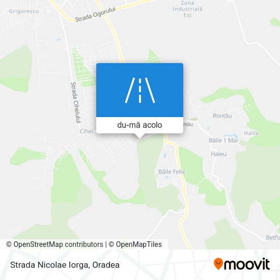 Hartă Strada Nicolae Iorga