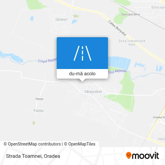 Hartă Strada Toamnei