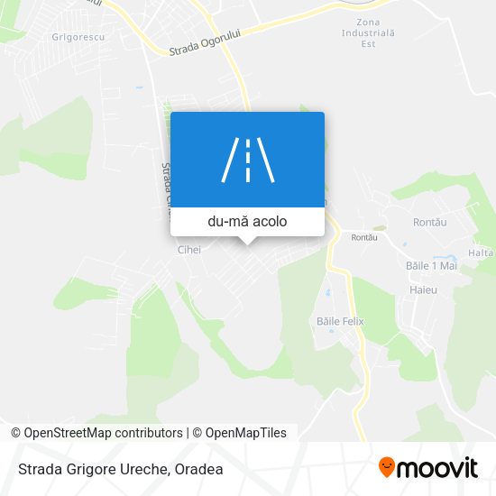 Hartă Strada Grigore Ureche