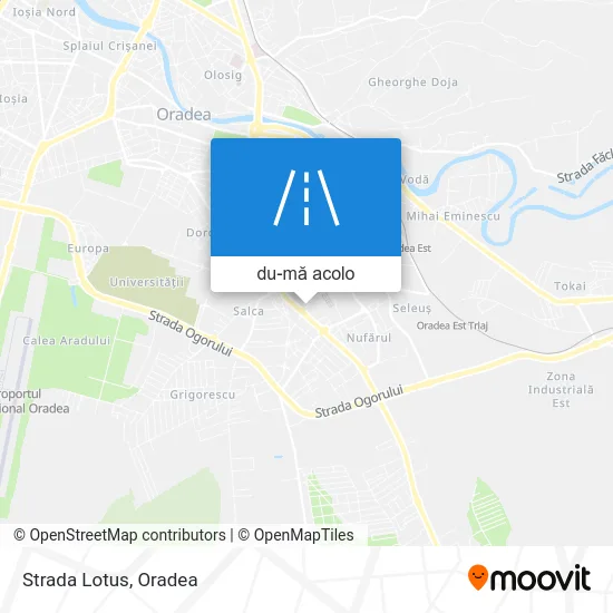Hartă Strada Lotus
