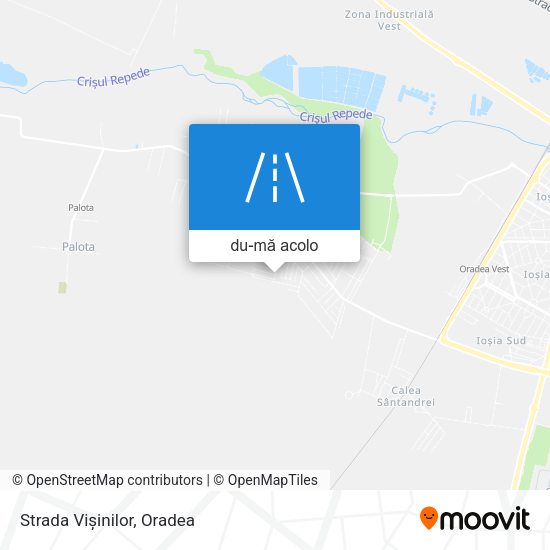 Hartă Strada Vișinilor