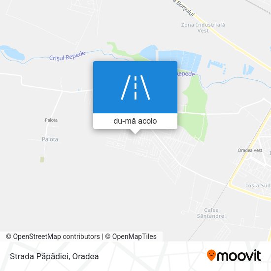 Hartă Strada Păpădiei