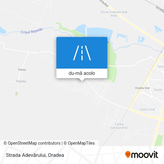 Hartă Strada Adevărului