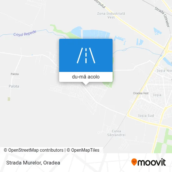 Hartă Strada Murelor