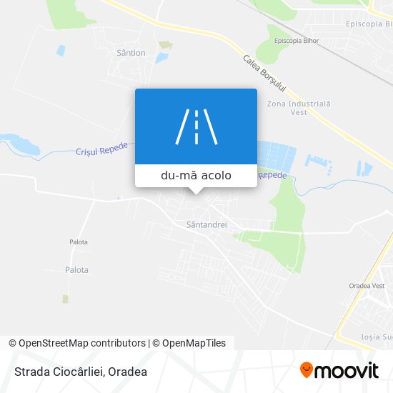 Hartă Strada Ciocârliei