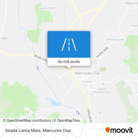 Hartă Strada Lunca Mare