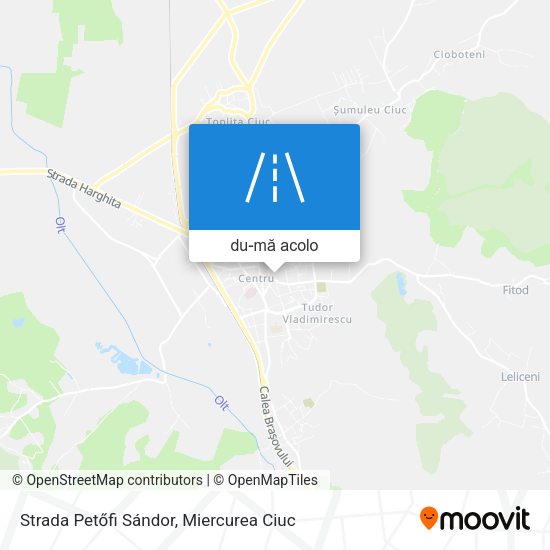 Hartă Strada Petőfi Sándor