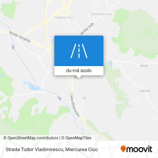 Hartă Strada Tudor Vladimirescu